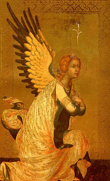 Simone Martini The Angel of the Annunciation China oil painting art